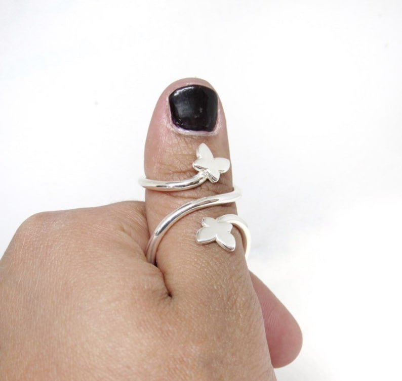 Butterfly Mallet Finger Ring Trigger Finger Splint Ring Etsy