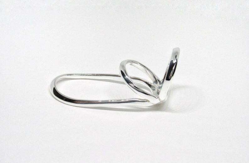 Thumb MCP Silver Splint Ring Swan Thumb Splint Custom handmade Splint Ring Ring Splint EDS Splint Ring by Evabelle image 4