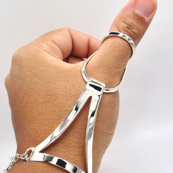 CMC/MCP ThumbSplintRing©  • Stable Thumb Splint Ring • Thumb Splint Ring • Silver Splint Thumb Ring • Splints Evabelle