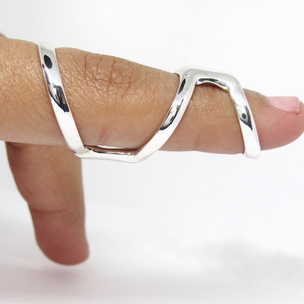 Swan Neck Finger Jewellery Etsy