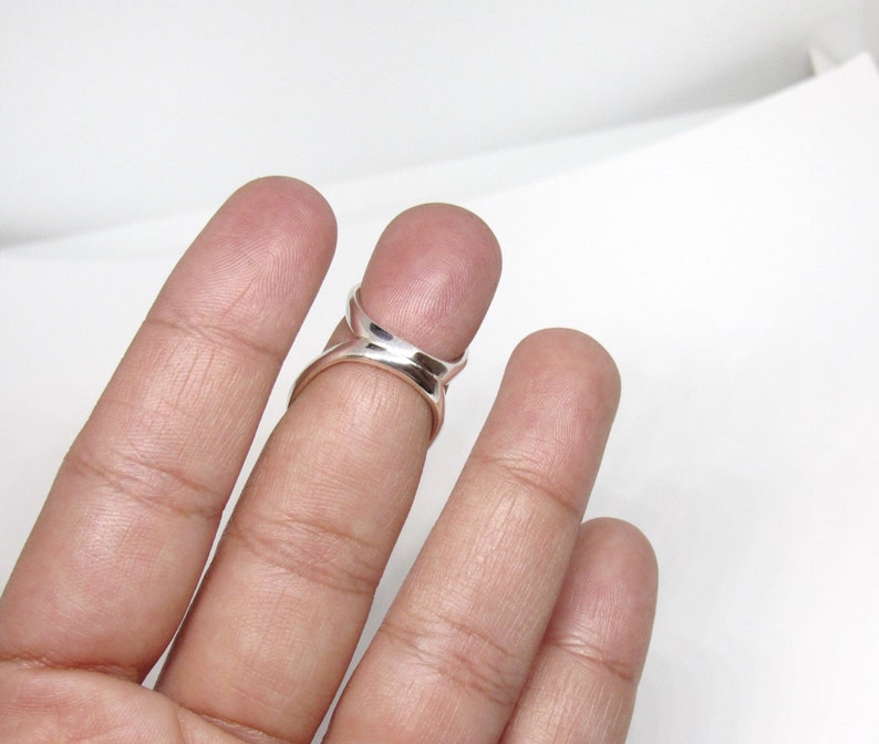 Sterling Silver Ring Splint Swan Neck Splint for DIP Joint Etsy