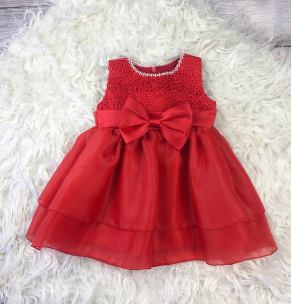 christmas dress newborn girl