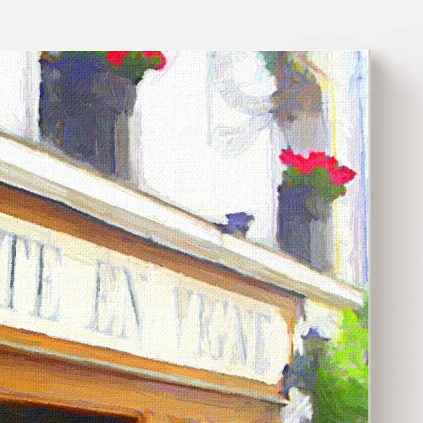 Paris Bistro Original Artwork PRINTABLE Wall Art DIGITAL Prints Multiple Sizes - Etsy