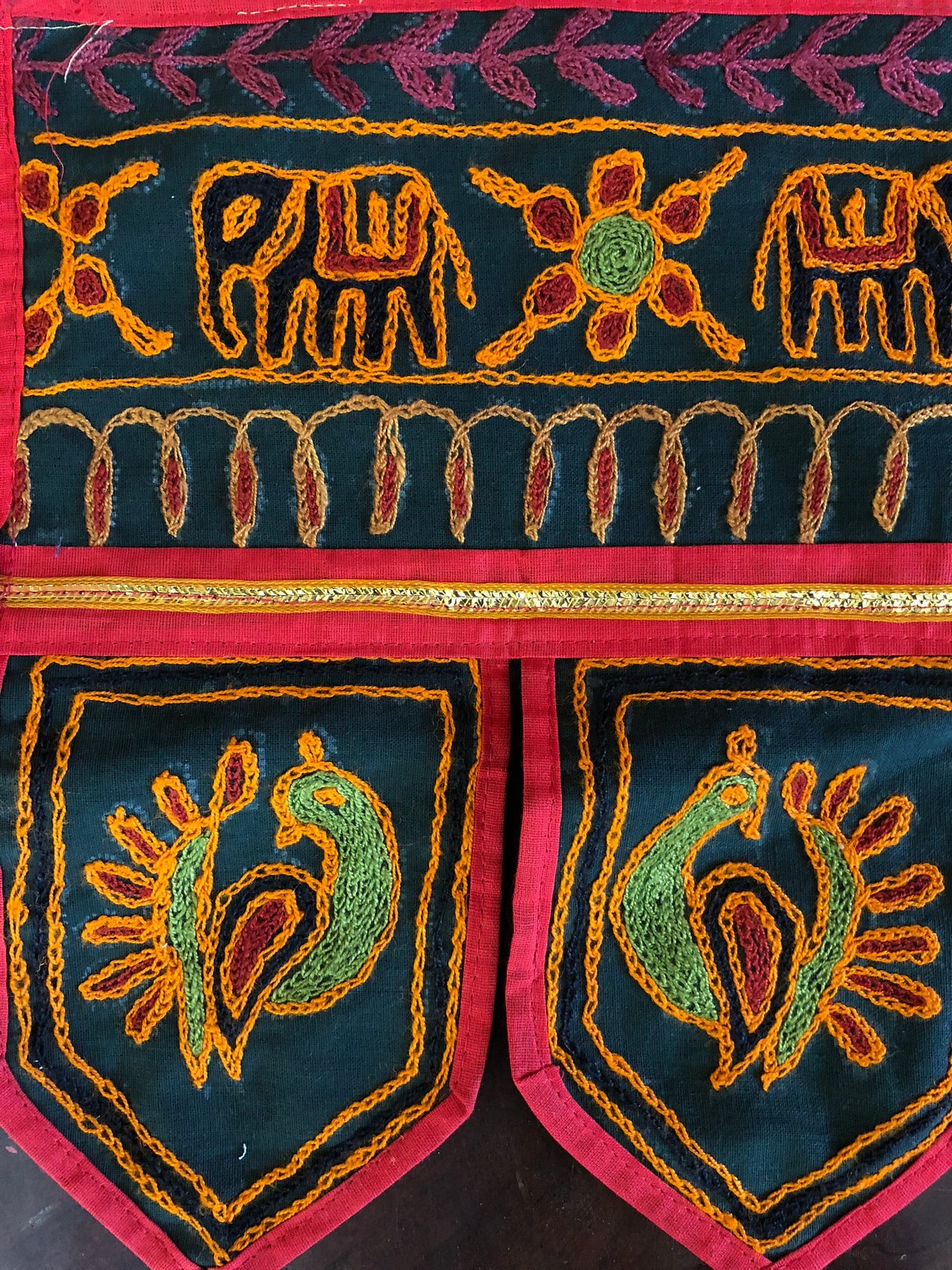 Handmade Indian Rajasthani Hanging Wall Art | Etsy