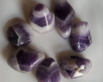 Chevron Amethyst, polished