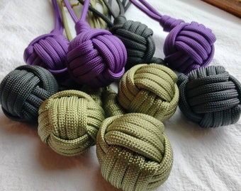 Monkey Fist Keychain 8"