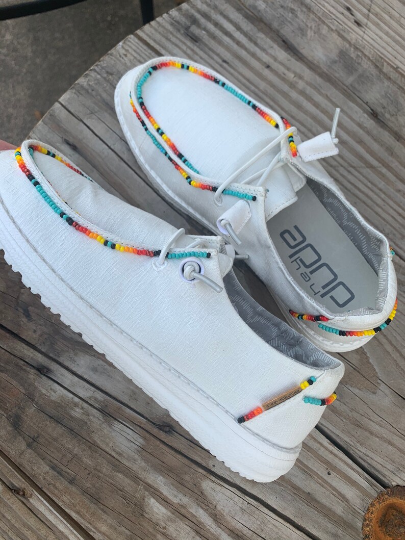 PRE ORDER Beaded Hey Dudes Etsy