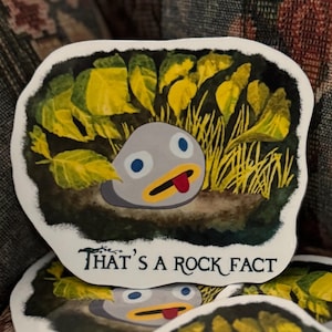 Rock Fact | Vinyl Sticker | Over the Garden Wall