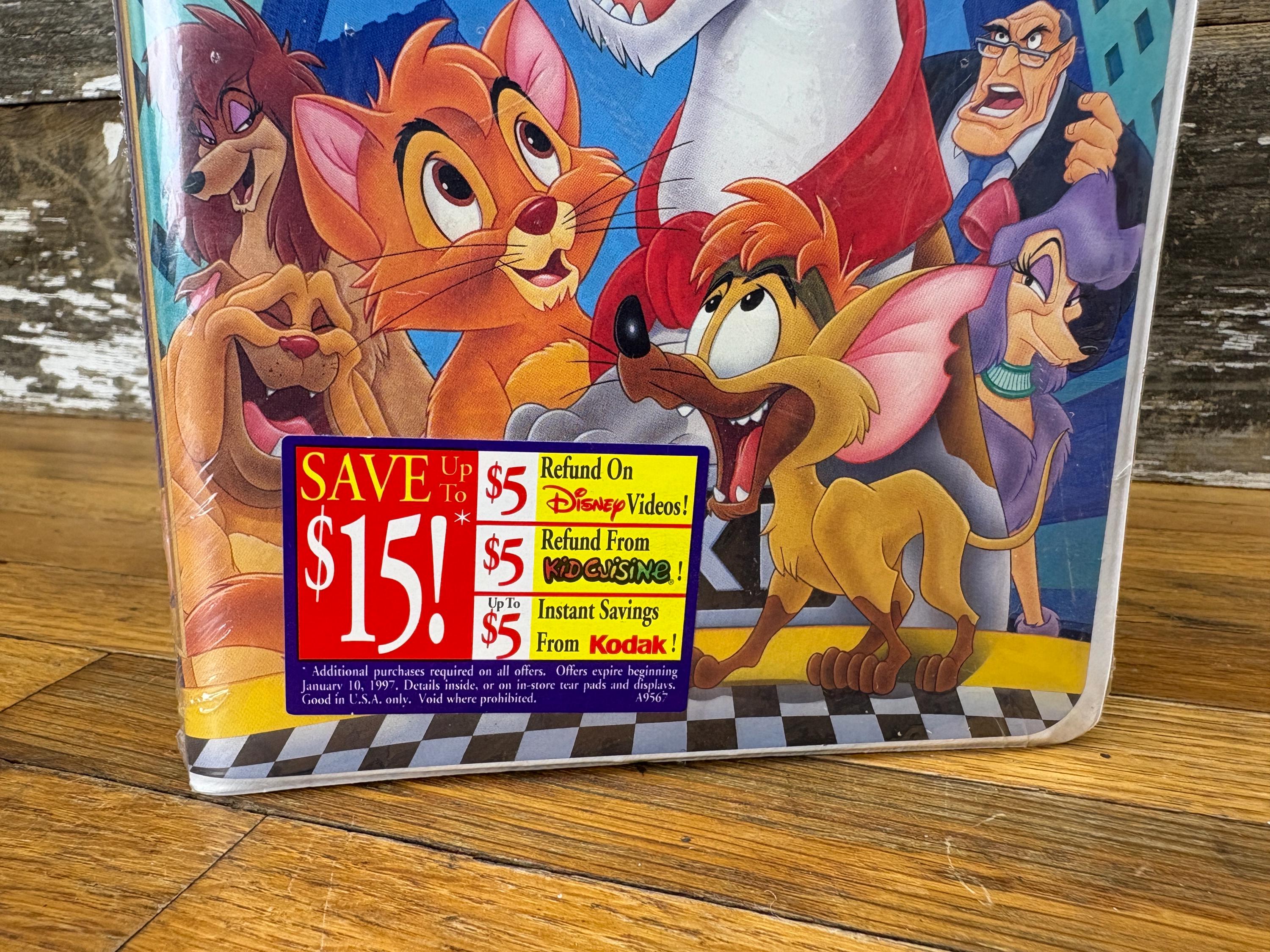 Vintage 1996 Disney's Oliver and Company New/sealed VHS - Etsy