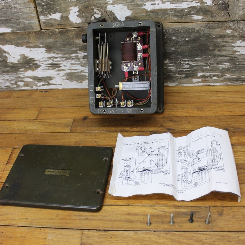 Western Electric Line Ringer Western Electric - Etsy