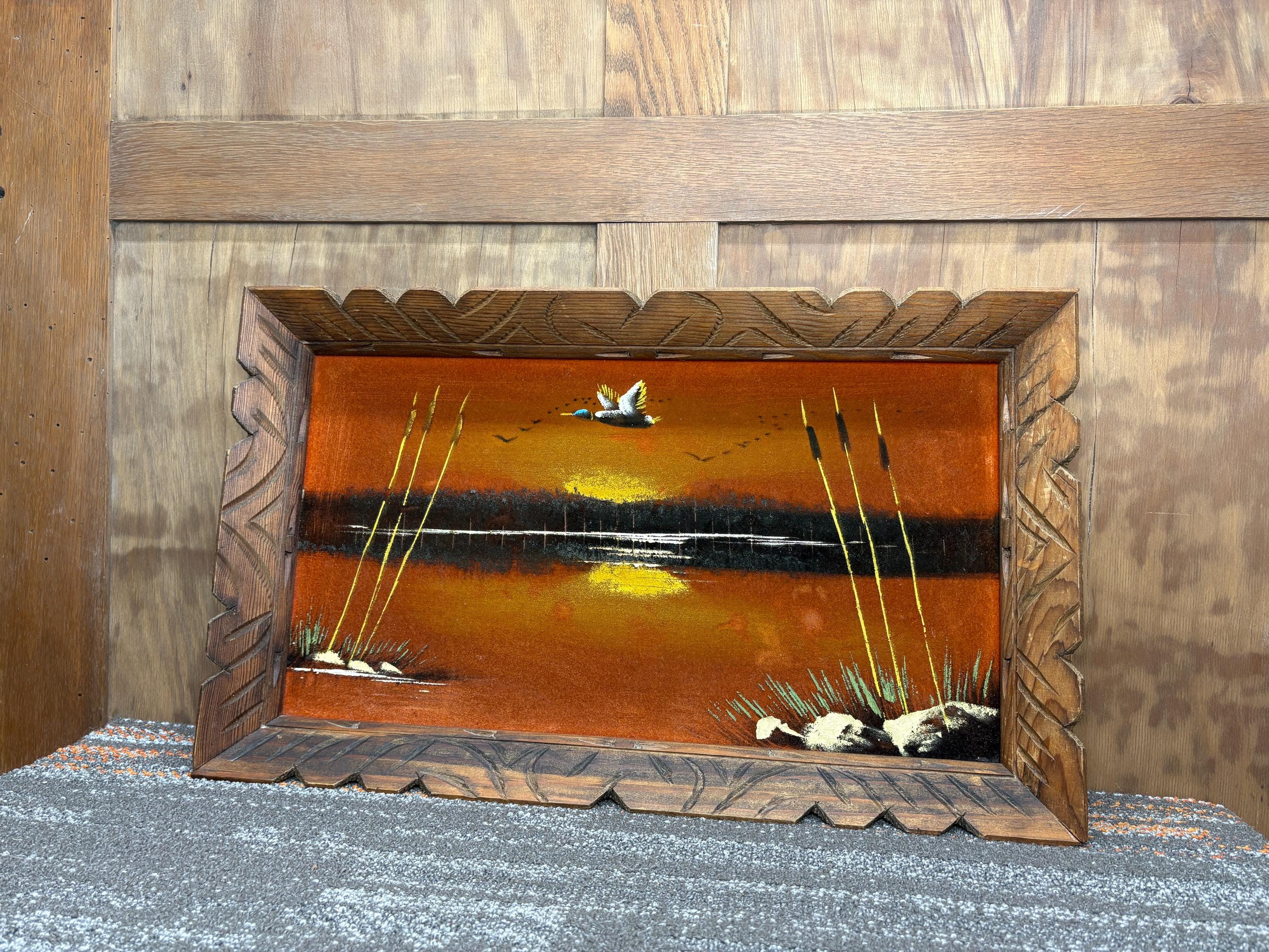 70s Wood Frame - Etsy