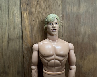 Figura de acción vintage de Luke Skywalker de Star Wars de Hasbro, 12 pulgadas, de 1997