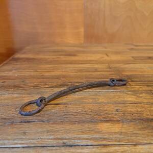 Antique Extra Small Pony Straight Snaffel Bit