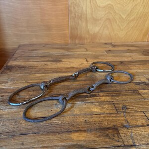 Vintage Rustic Horse Briddle Bits - Decoration or Repurposing