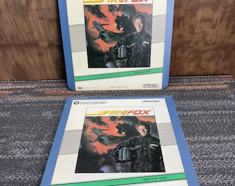 Videodiscos antiguos de Firefox (CED) - Parte 1 y Parte 2 - Tecnología cinematográfica casera de los años 80