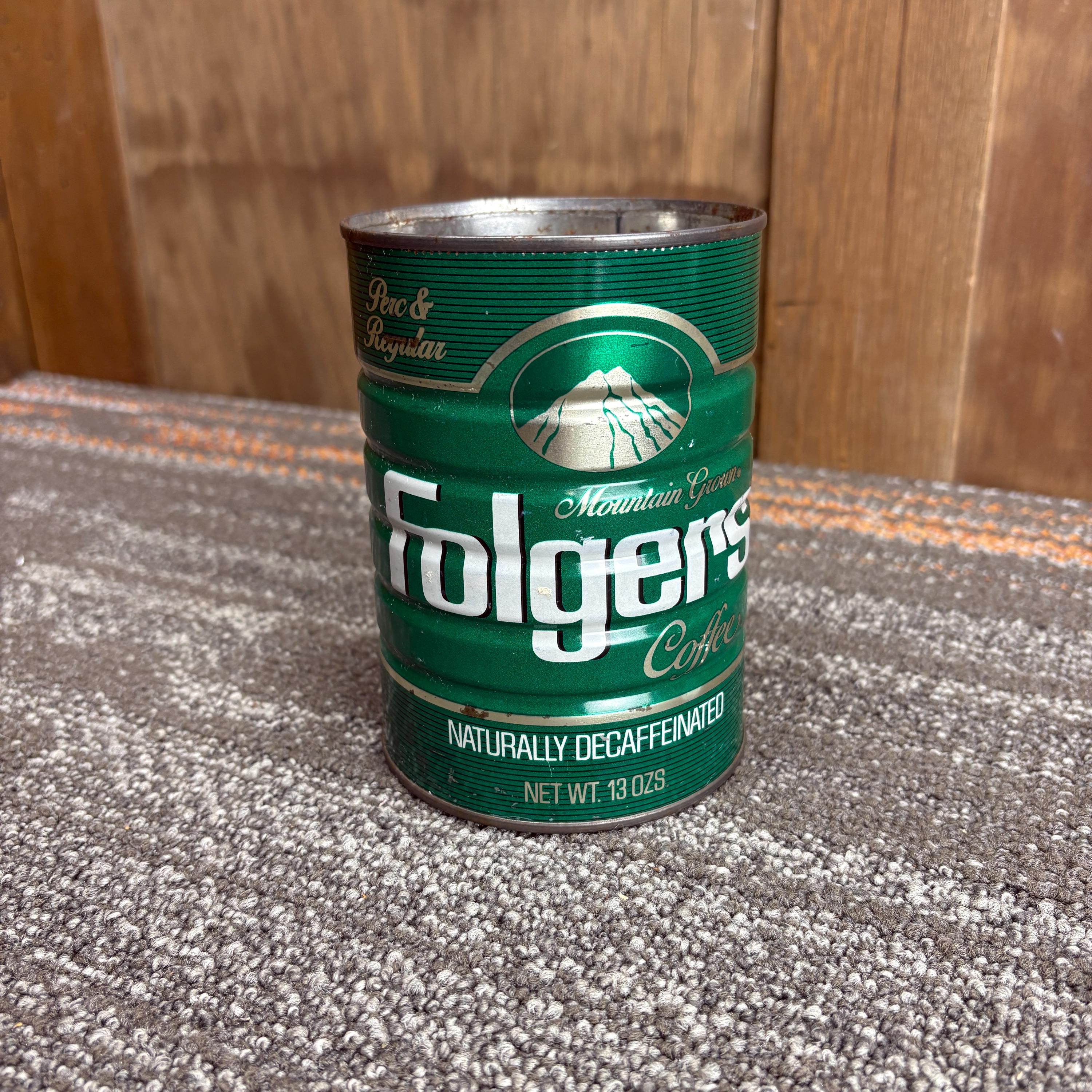Folgers Coffee Can - Etsy