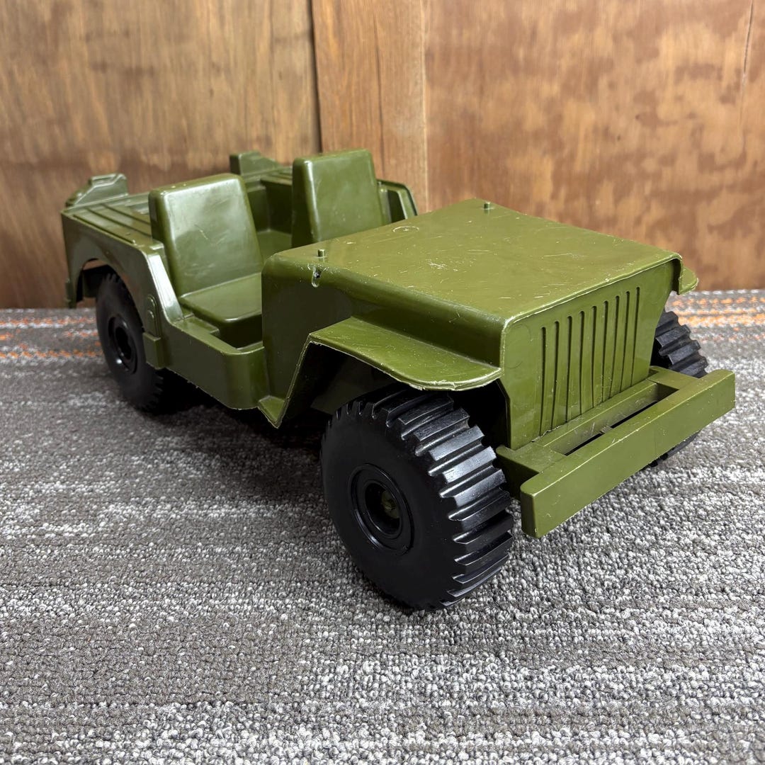 GI.joe コンバットジープ　1970年代 サイズ　1/6 人形2体付き GI.joe コンバットジープ 1970年代 サイズ 1/6 人形2体付き GI.joe