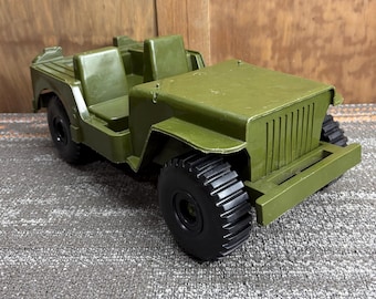 1960's GI JOE Jeep + Trailer 7000 - 12