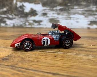 Vintage Hot Wheels Redline Ferrari 312P - Red - 1969 - Near Mint
