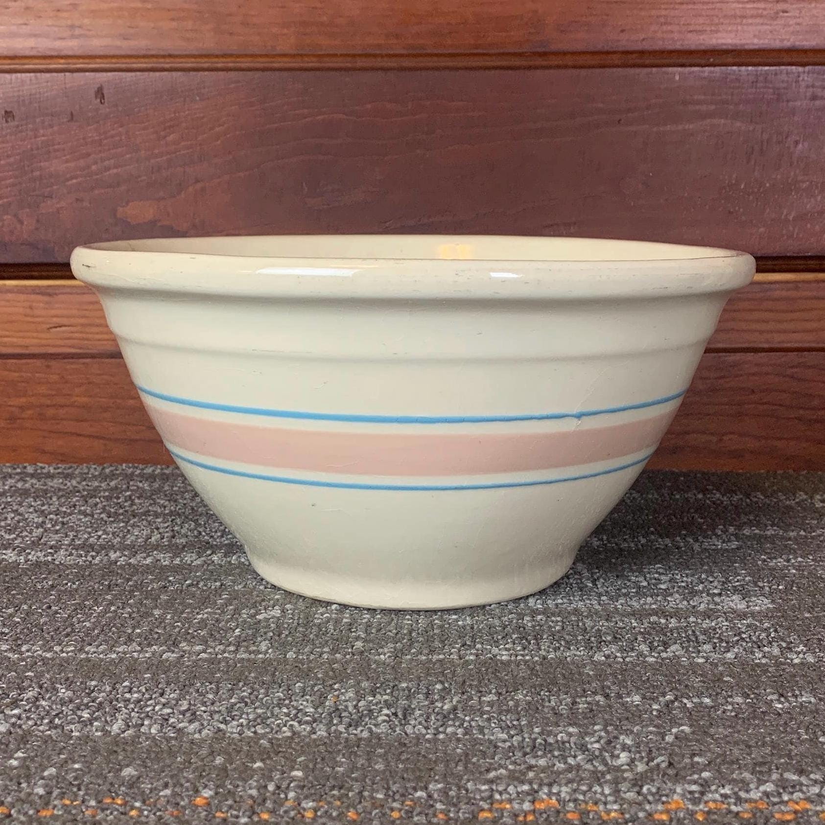 Mccoy Pink and Blue Striped Bowls - Etsy Mccoy Pink and Blue Striped Bowls - Etsy
