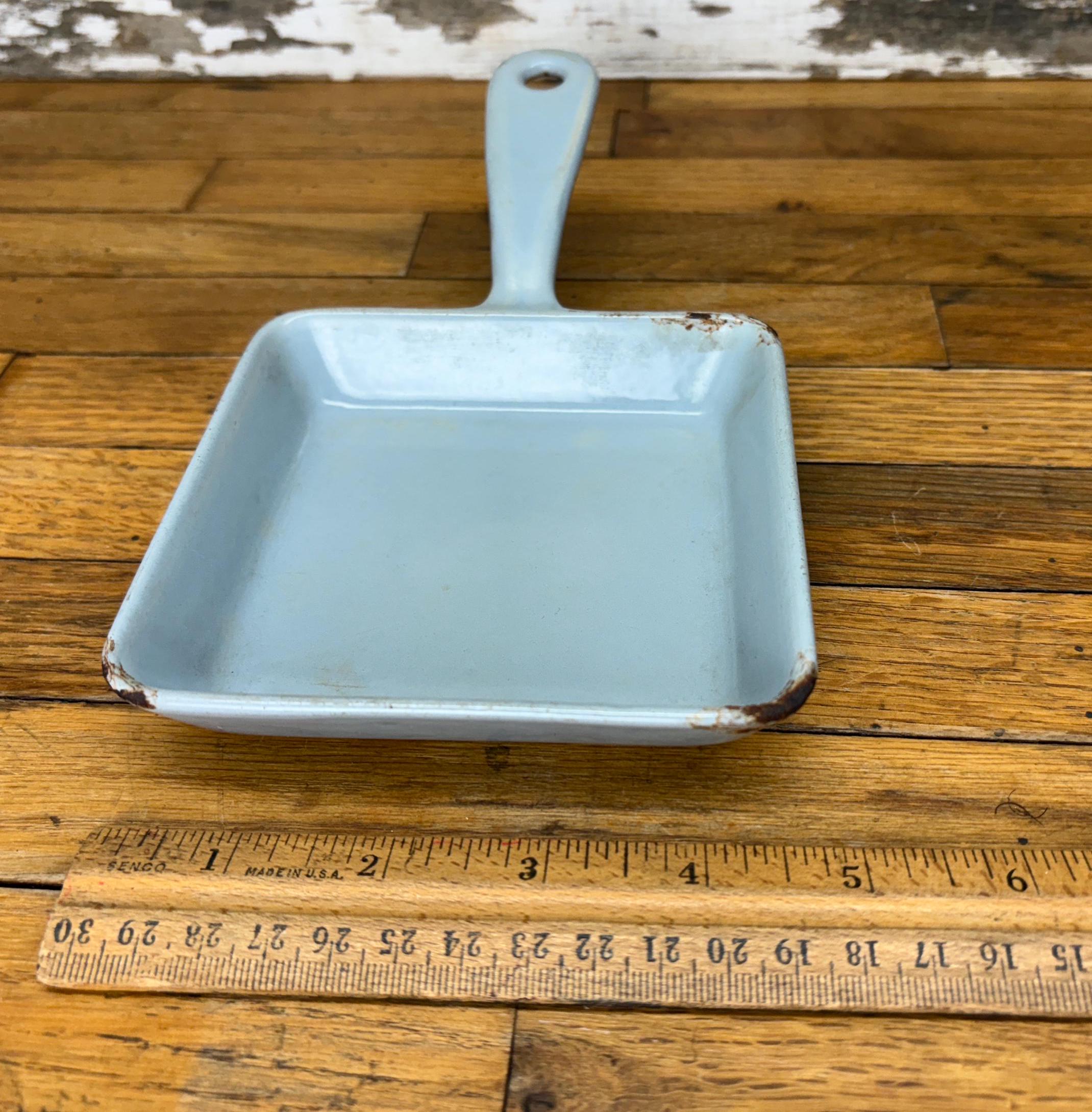 Vintage Prizer Ware Square #1 Enameled Cast Iron Egg Skillet - Etsy