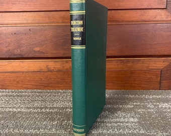 Libro médico antiguo - Tratamiento de inyecciones de 1940 de Penn Riddle