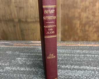 1941 Infant Nutrition Third Edition Hardcover