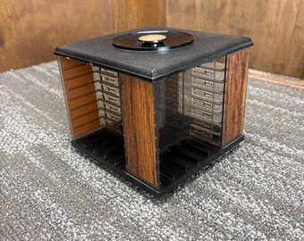 Cassette Tape Carousel Rack