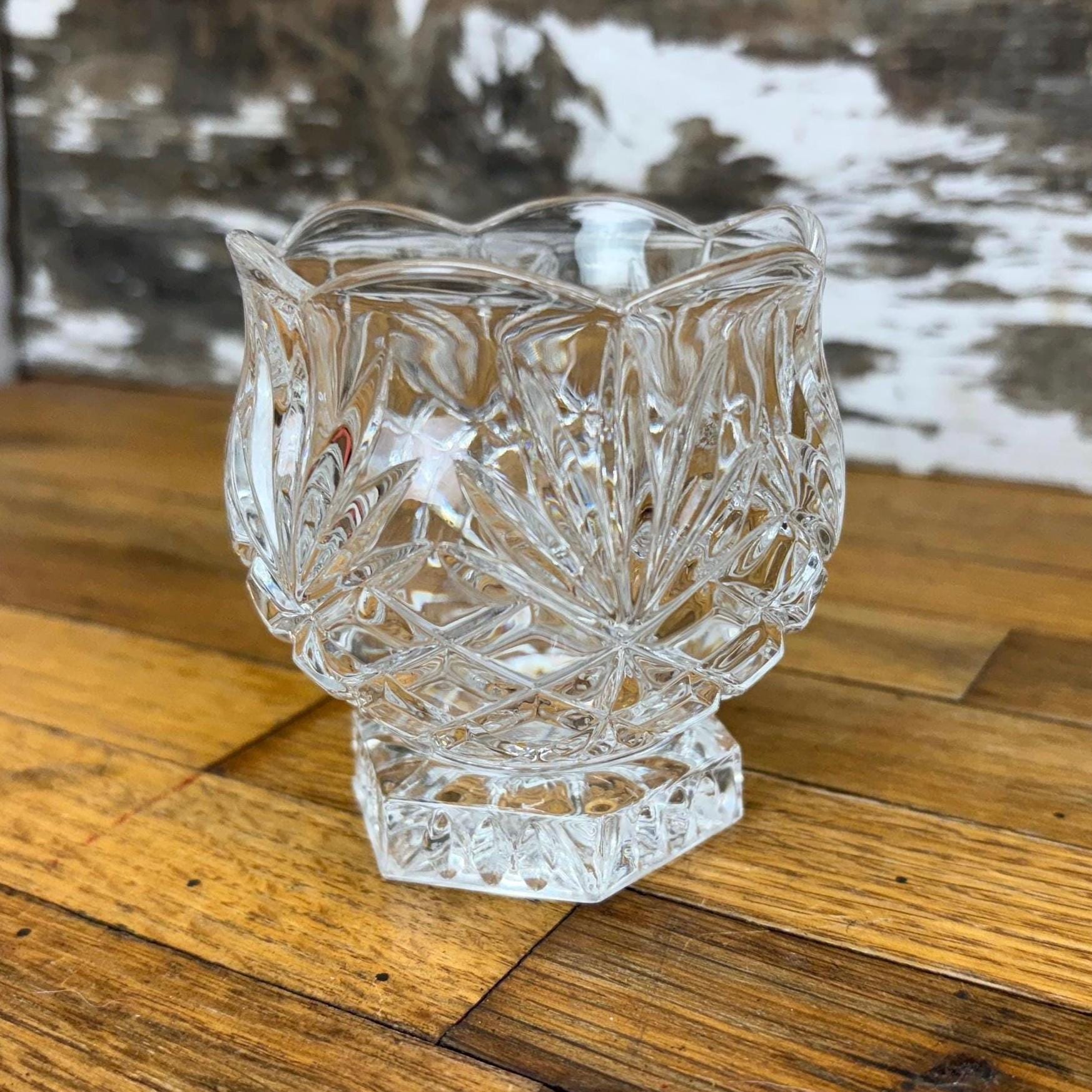 ヴィンテージ ノリタケ ハンプトンホール クリスタル キャンドル