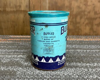 bugler tobacco tin Original Cigarette Pouch - Case Bugler Original Cigarette Tobacco Can
