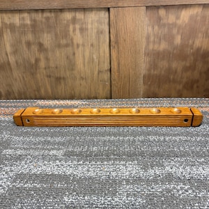 Oak Golf Ball Display Shelf -Mission Craftsman Style