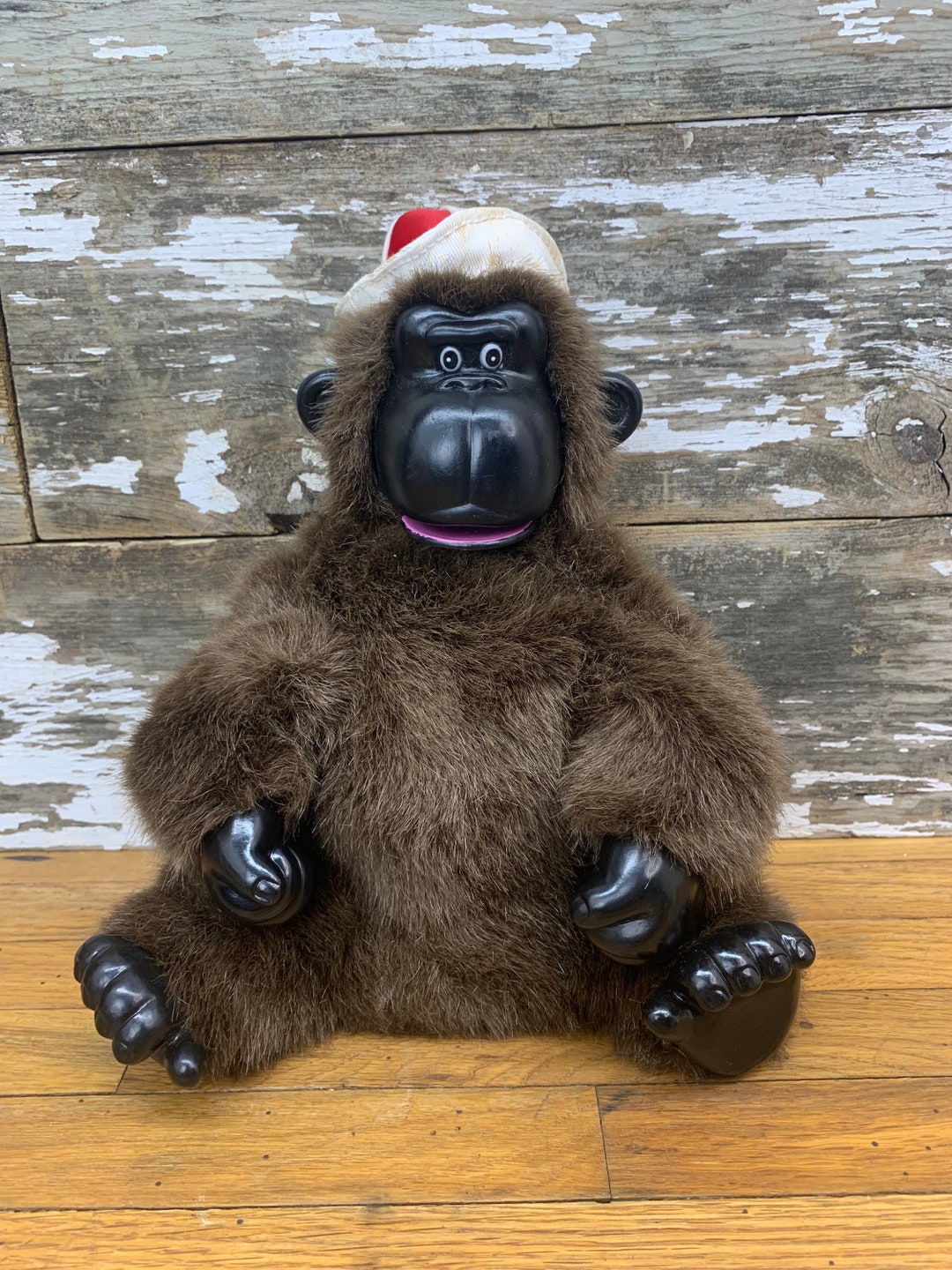 Vintage 90s Magogo Macarena Singing Plush Gorilla Toy Figure Etsy