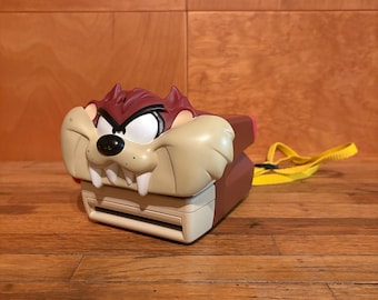 Vintage Polaroid 600 TAZ Tasmanian Devil Looney Tunes Camera 1999