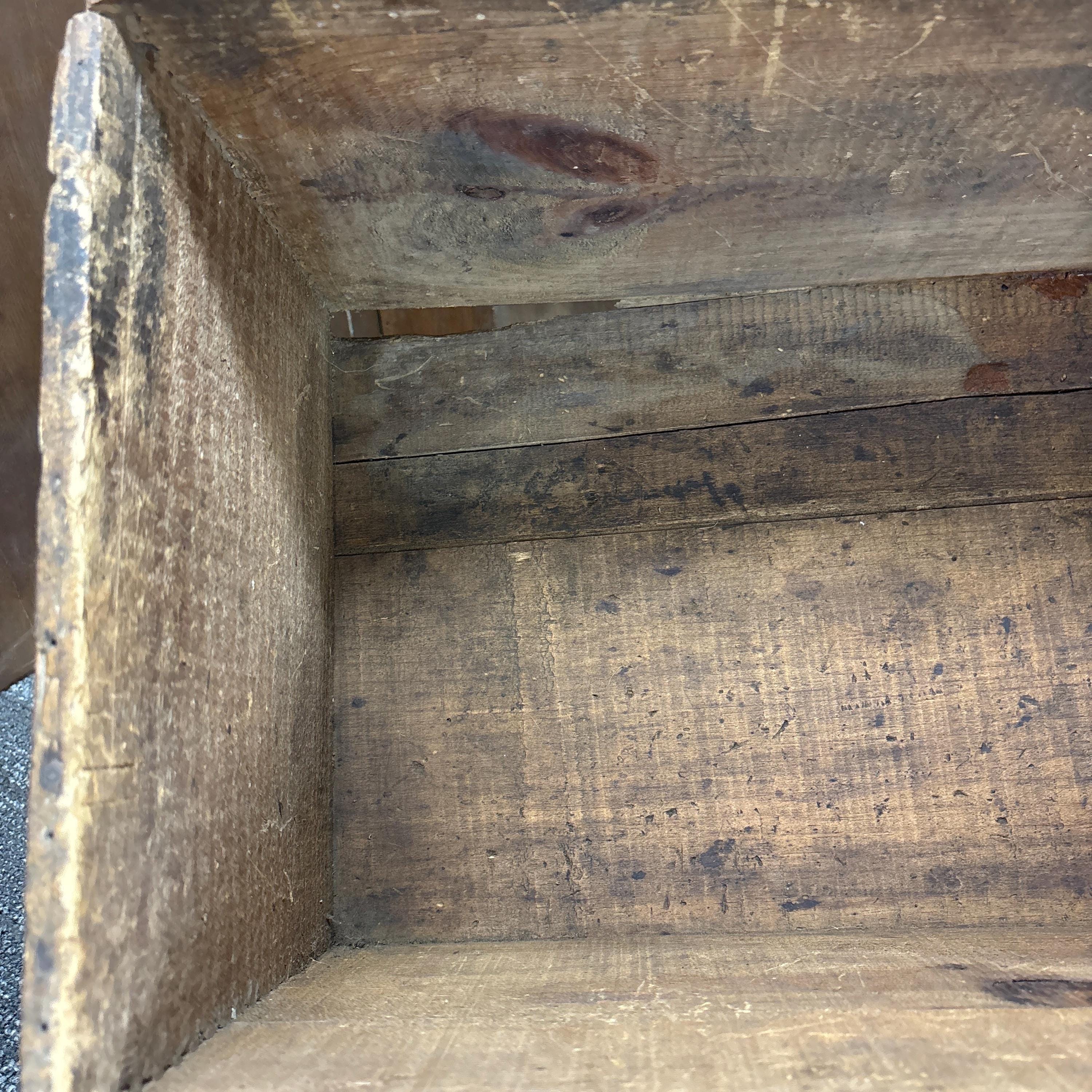 Antique Dupont 50lb Explosives Dynamite Dovetailed Wood Crate - Etsy