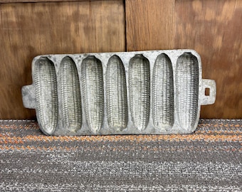 Antique Cast Corn Bread Pan JAC