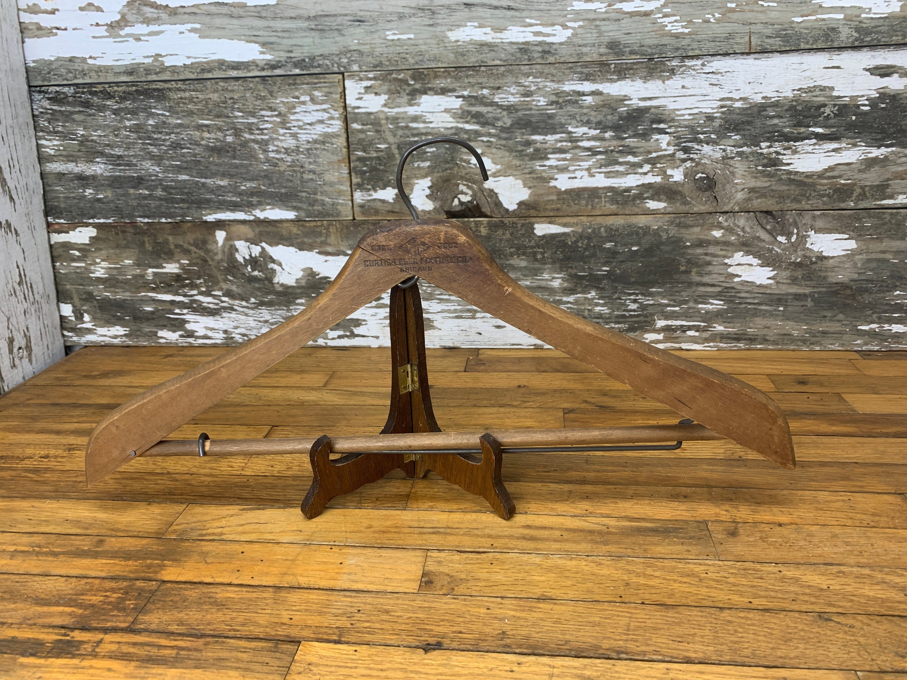 Antique Wood Hangers Etsy