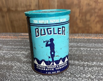 1960s Japan Peace Cigarettes Tin, Empty Container With Lid
