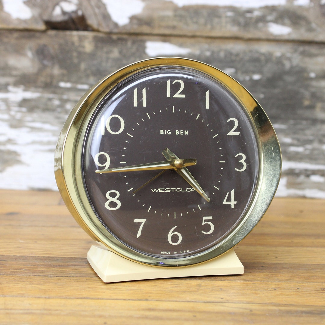 Vintage MCM Westclox Big Ben Alarm Clock Model 10040 Untested Etsy