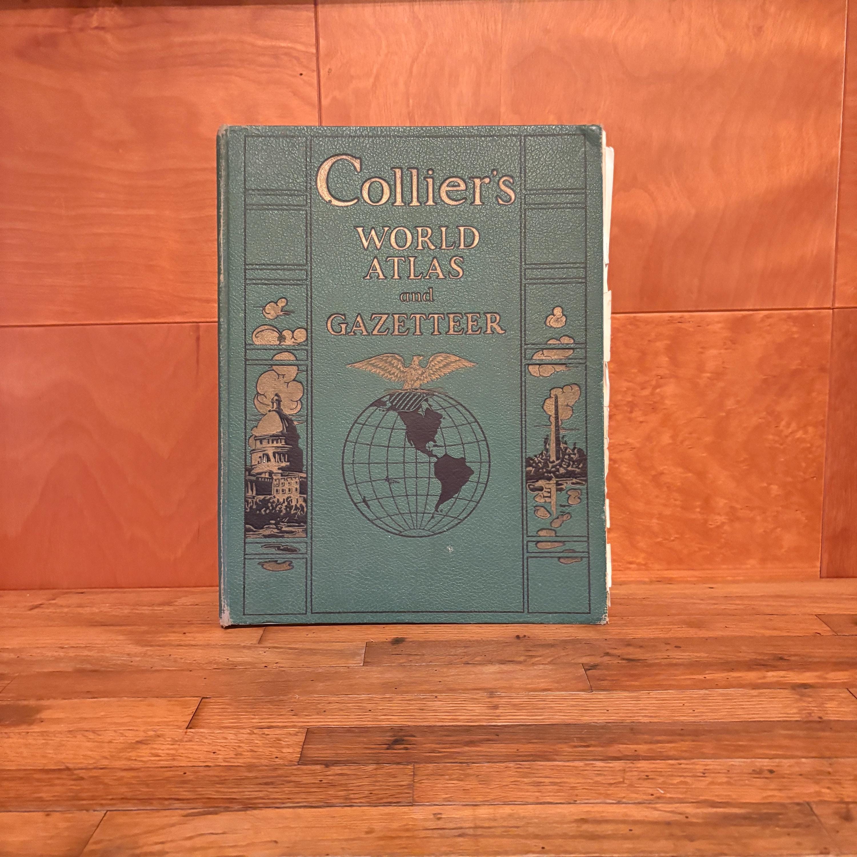 Old World Atlas Book - Etsy