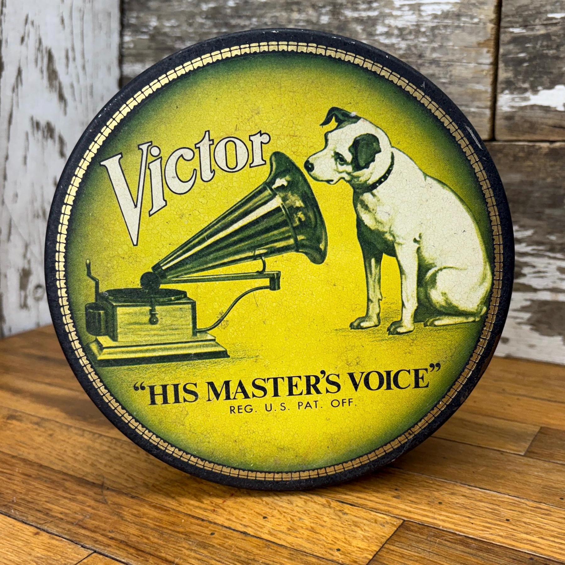 【希少】パブミラー　VICTOR his master’s voice 30