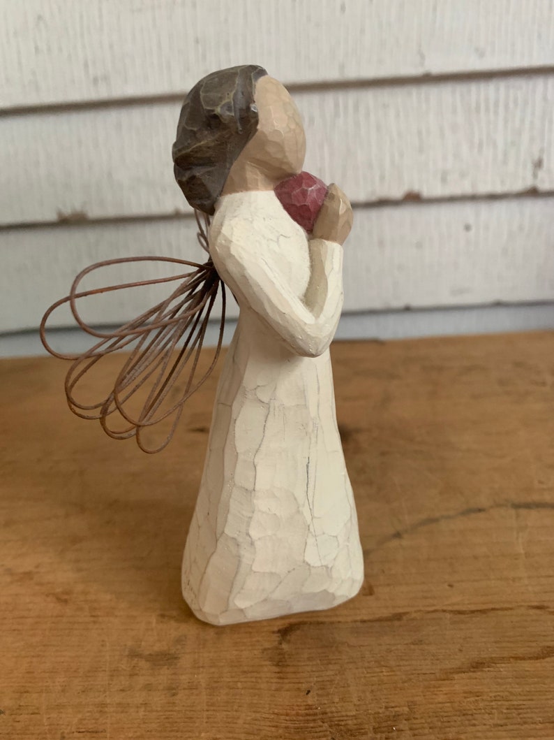 Willow Tree Angel of the Heart Figurine Susan Lordi Demdaco 5 Etsy