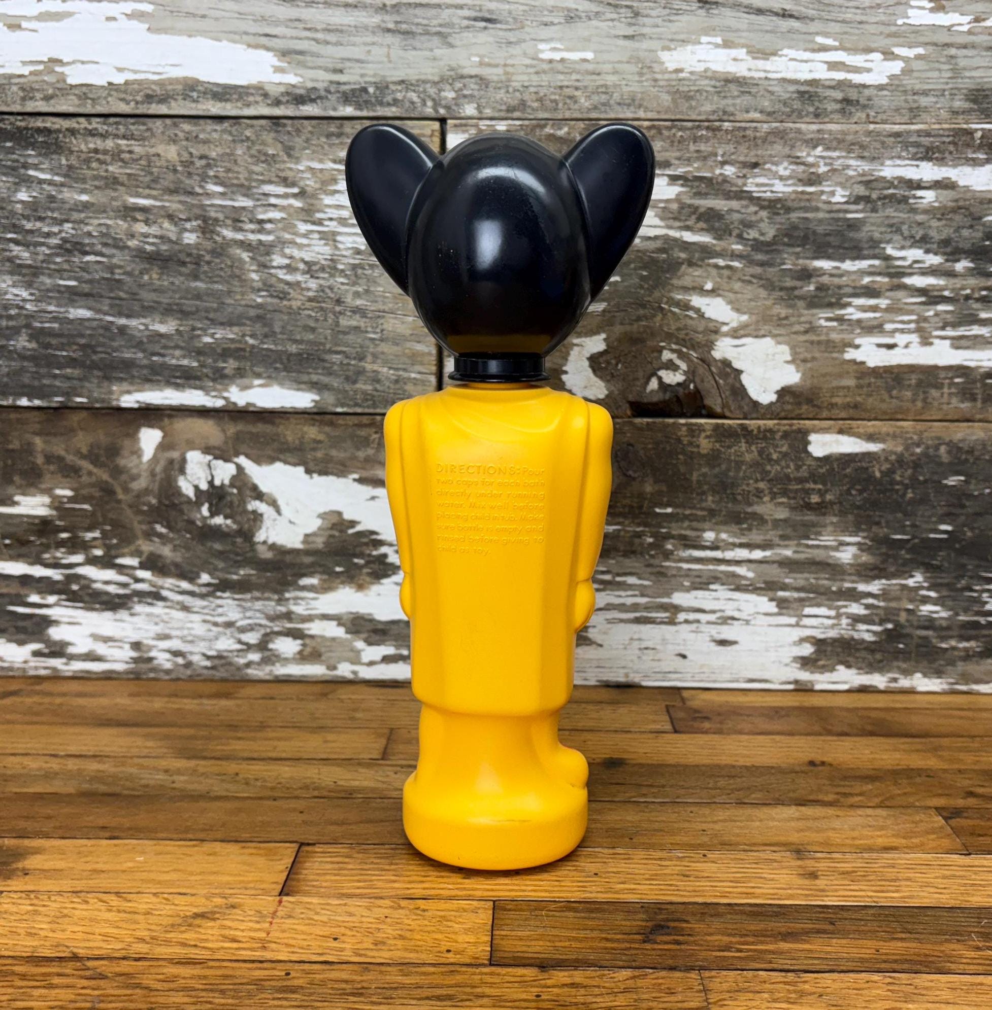 1960s Vintage Mighty Mouse Soaky Bath Bottle Toy - Nostalgic