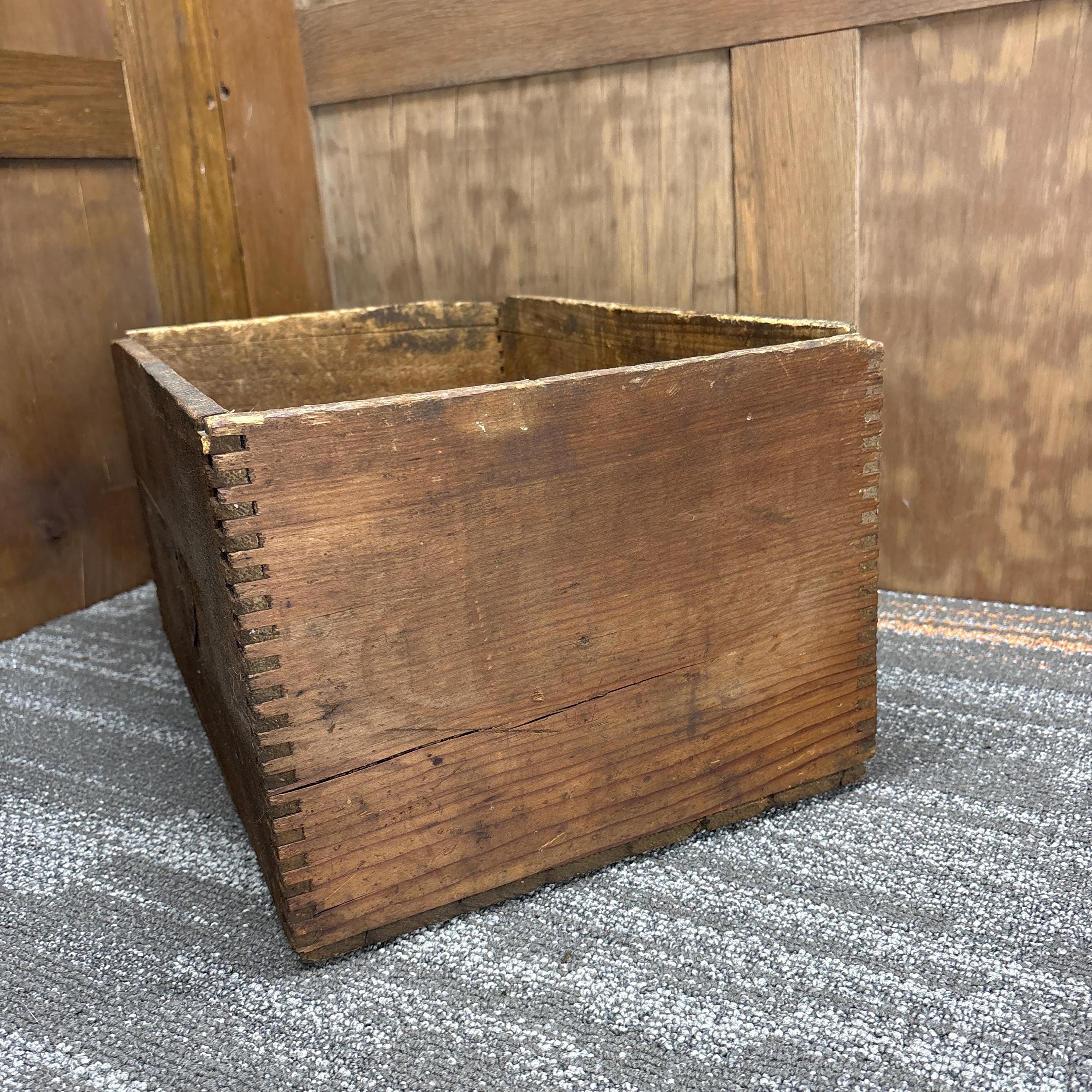 Antique Dupont 50lb Explosives Dynamite Dovetailed Wood Crate - Etsy