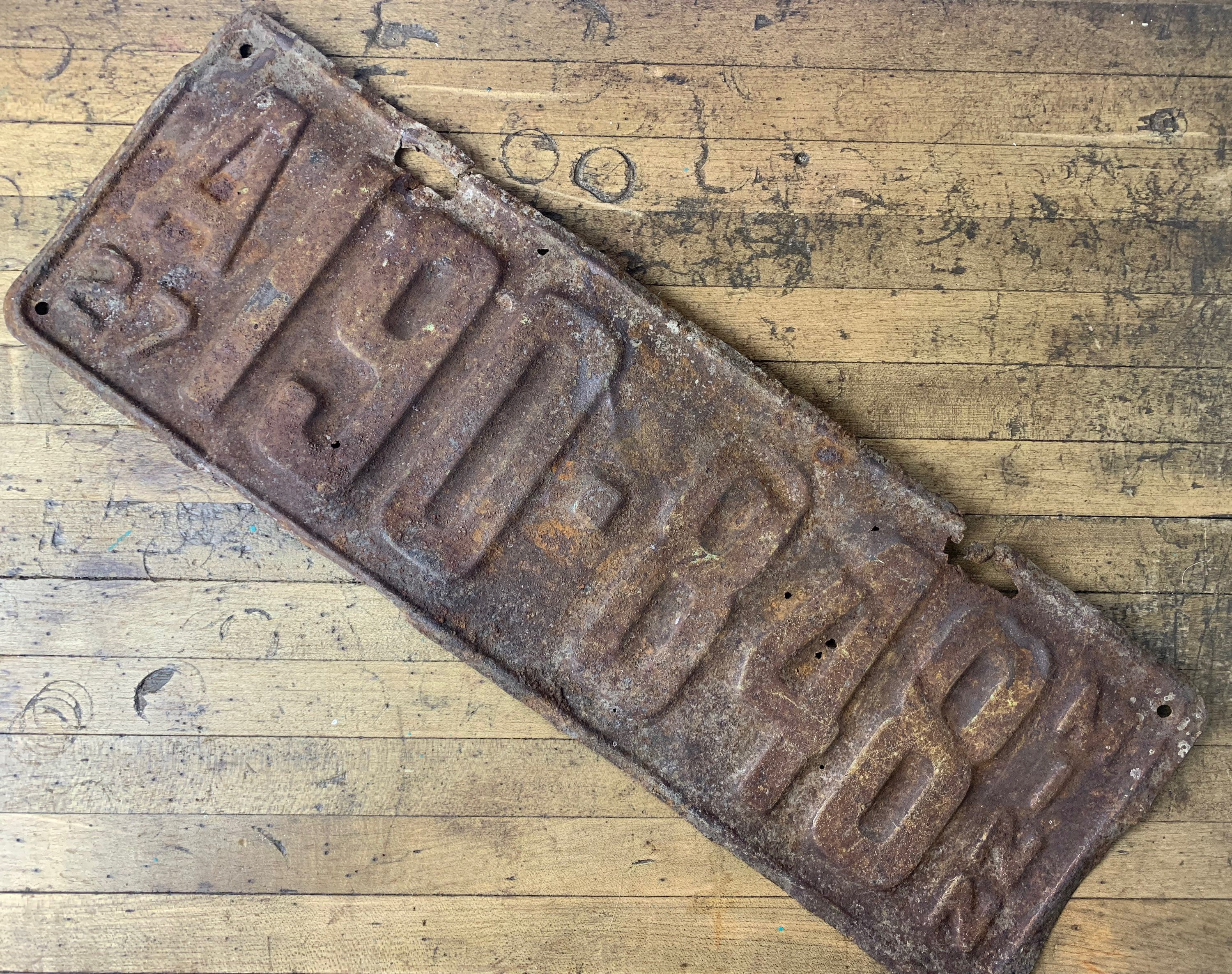 1927 license plate - Etsy 日本