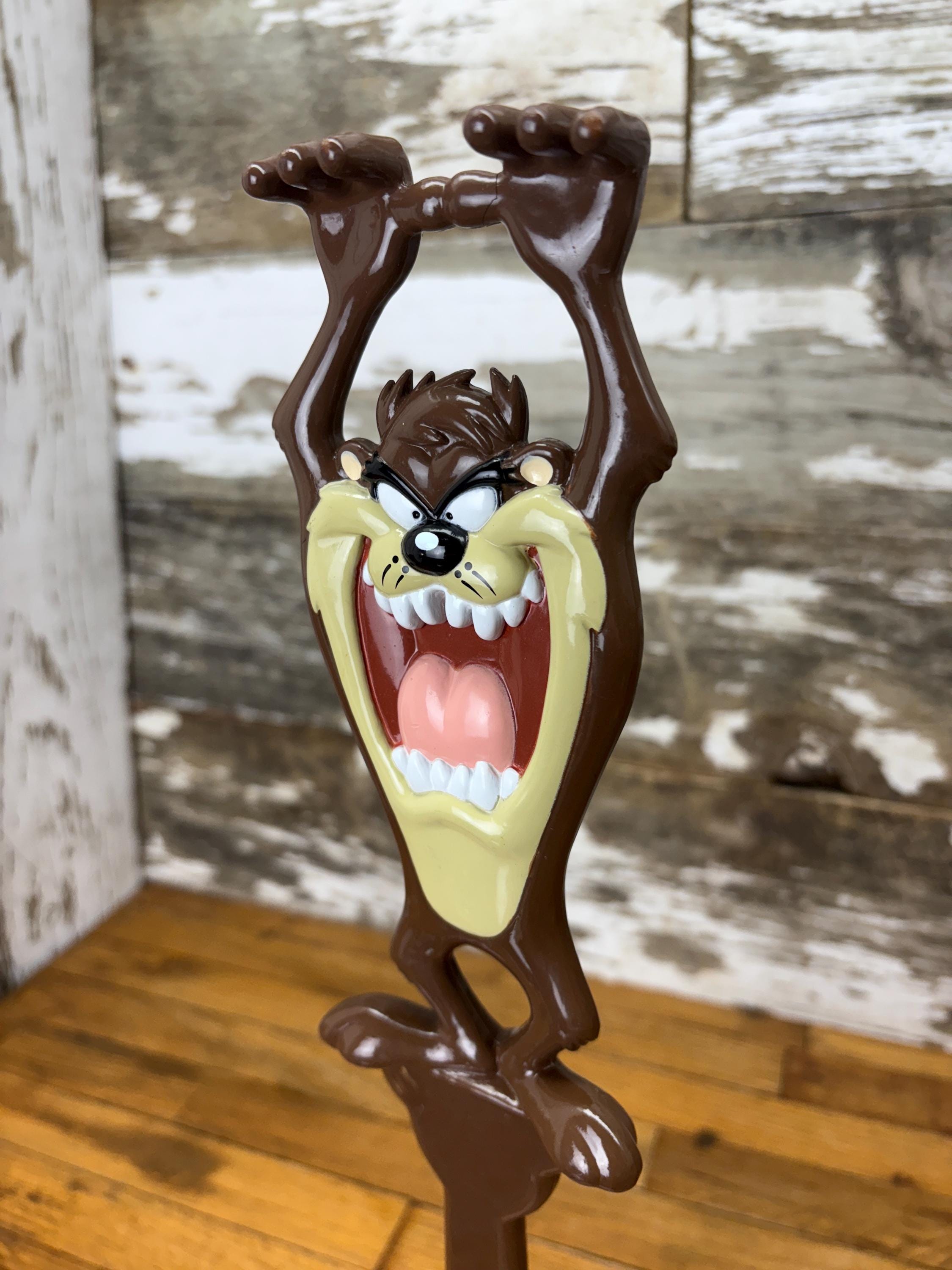 Vintage Six Flag Theme Park Taz Back Scratcher - 1990s Warner Bros