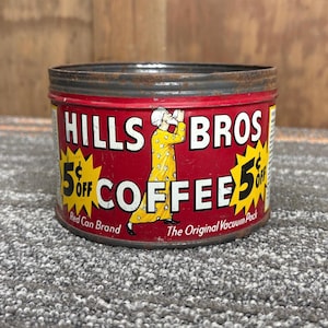 Vintage hills brothers coffee cans - Etsy 日本
