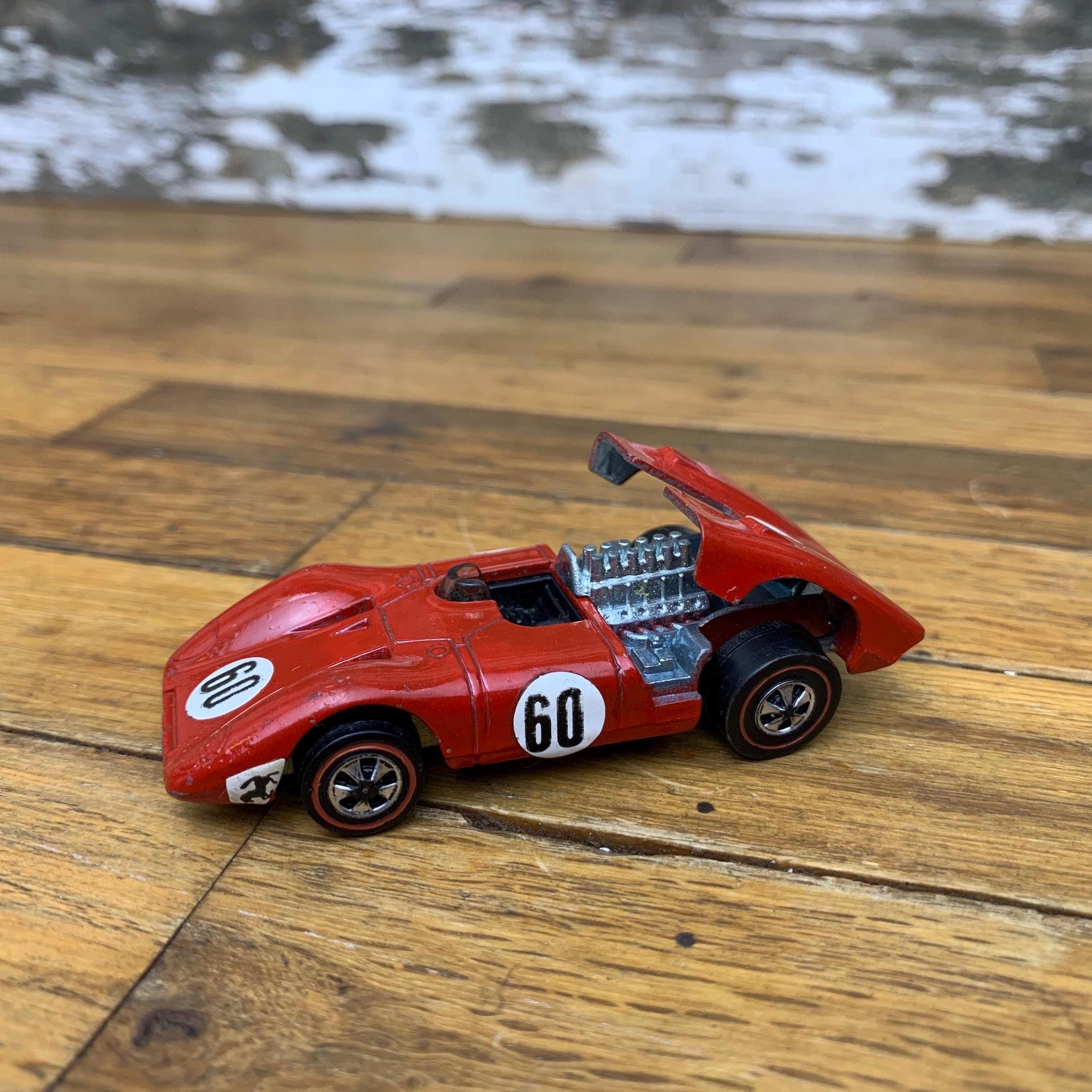 Vintage Hot Wheels Redline Ferrari 312P - Red - 1969 - Near Mint