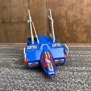 Vintage Bandai 1984 Japanese GoBot Guardian Jet 7246 Main Body - 1980s Nostalgic Action Figure