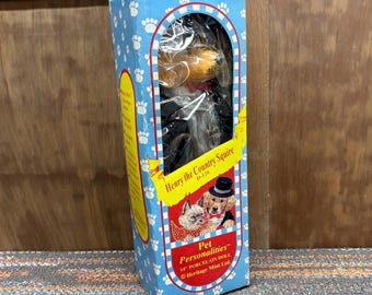 Vintage “Henry the Country Squire“ Pet Personalities 14” Porcelain Doll by Heritage Mint LTD