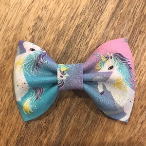 Unicorn Nylon Headband, Barrette, Ponytail, or Pigtails